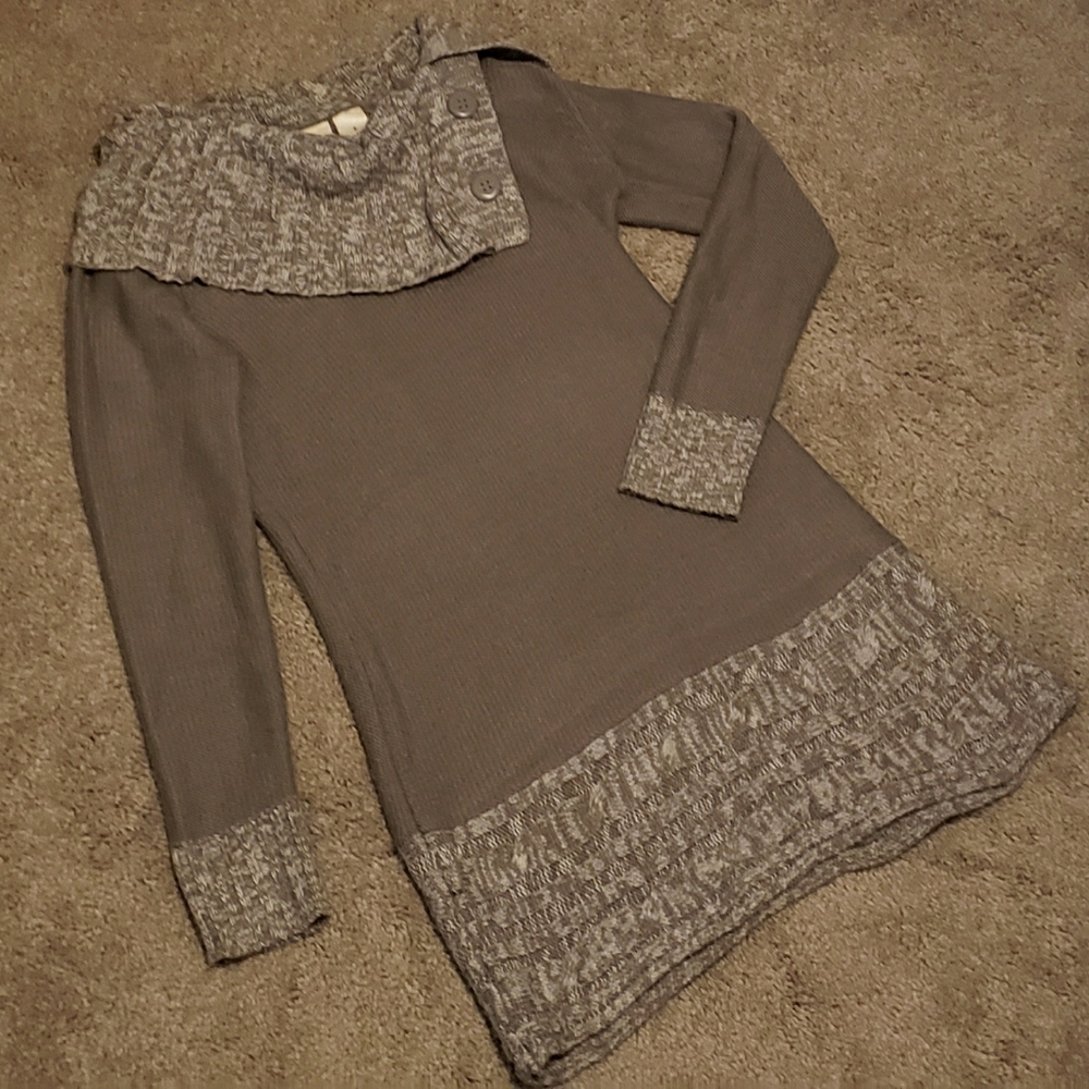 Donated! Grey Sweater - Picture 3 of 5